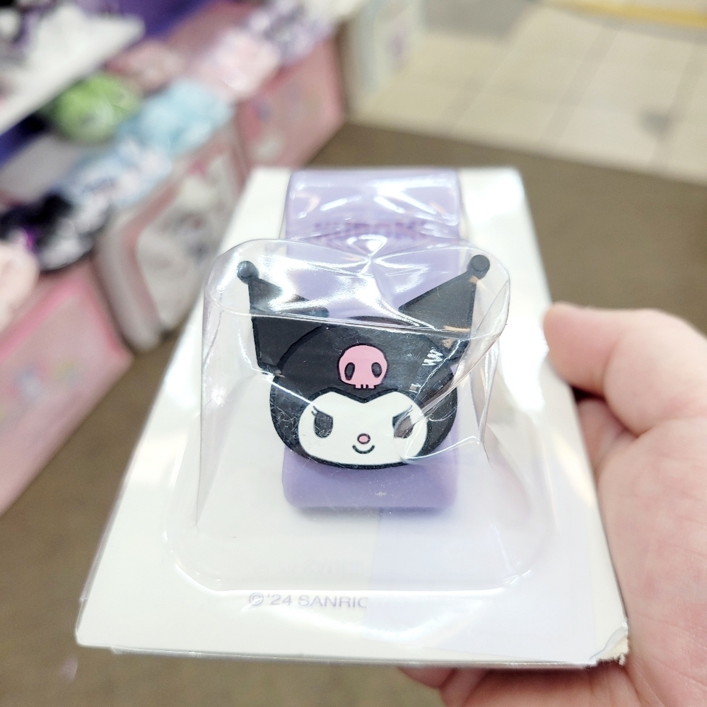 Brand New Sanrio Kuromi Car Hook